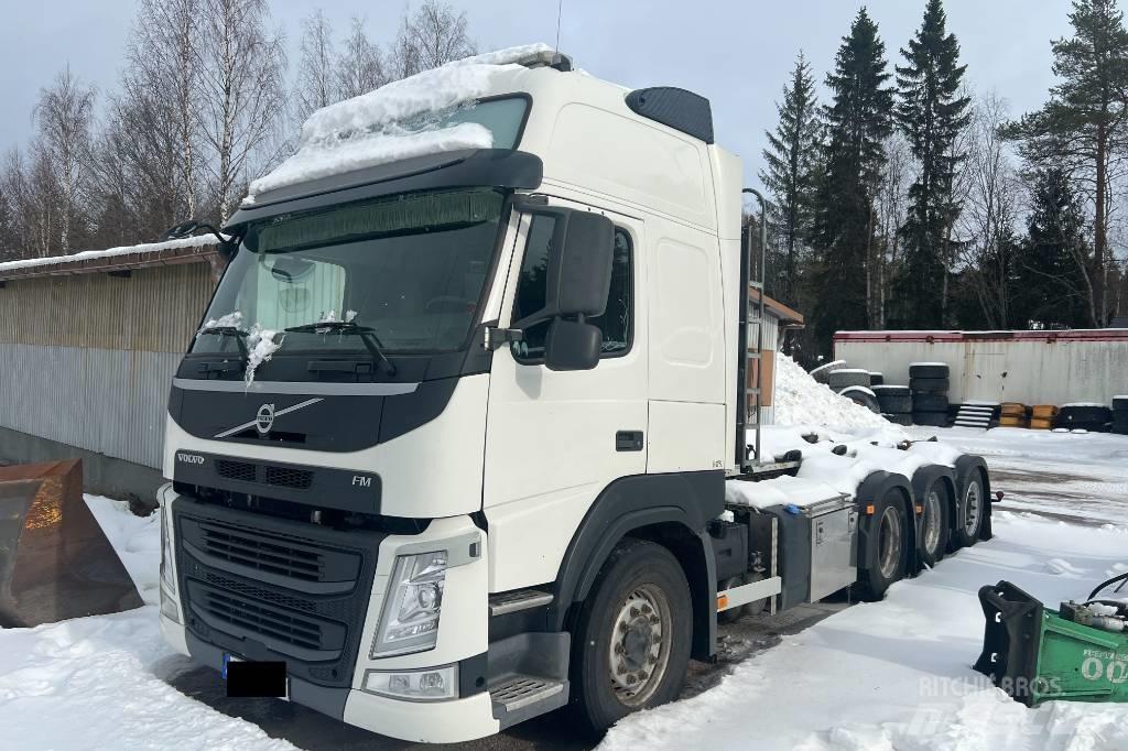 Volvo FM 12 Rol kiper kamioni s kukama za dizanje