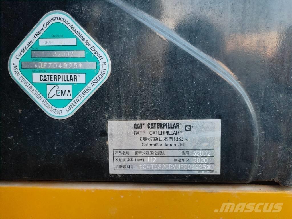 CAT 320D2 Bageri gusjeničari