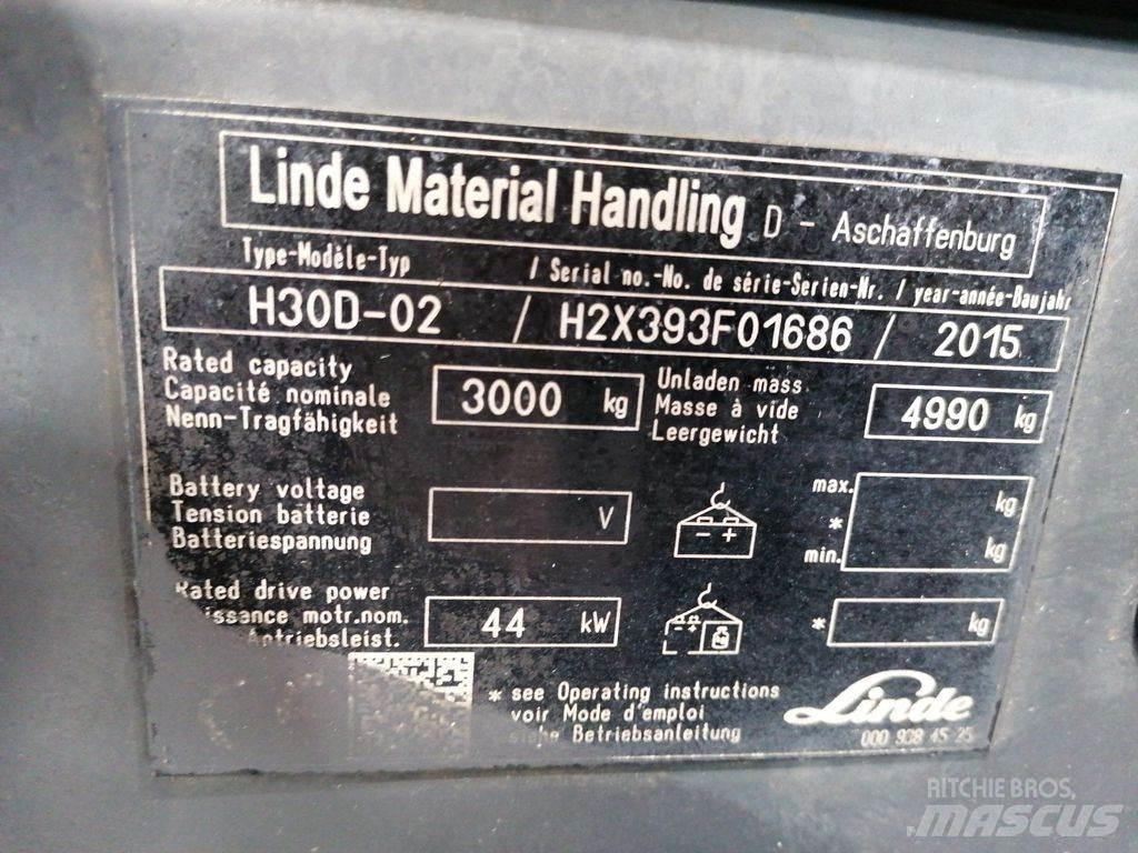 Linde H30D-02 Dizelski viličari