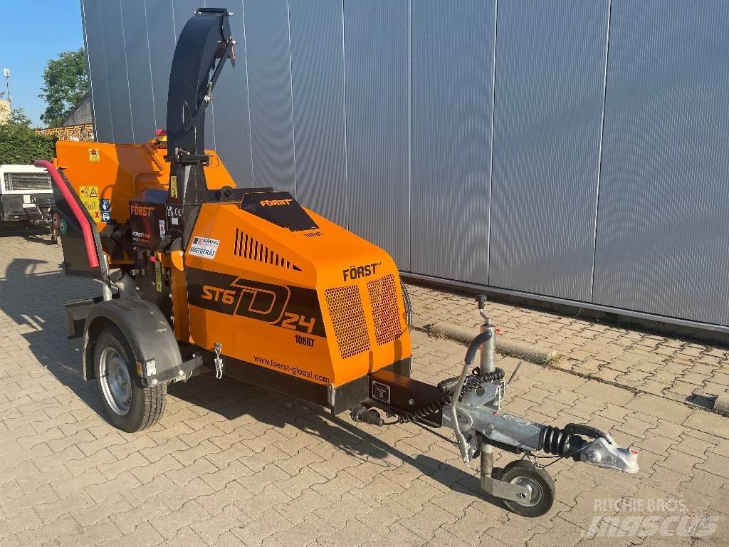  Först ST6D24 Drobilice za drvo / čiperi