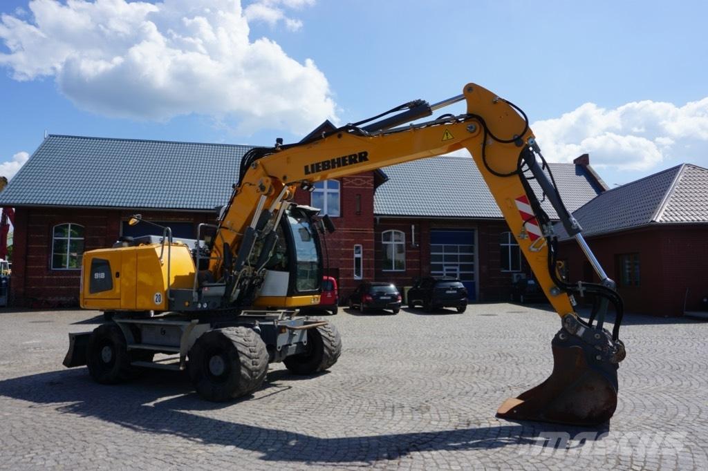 Liebherr A 918 Bageri na kotačima