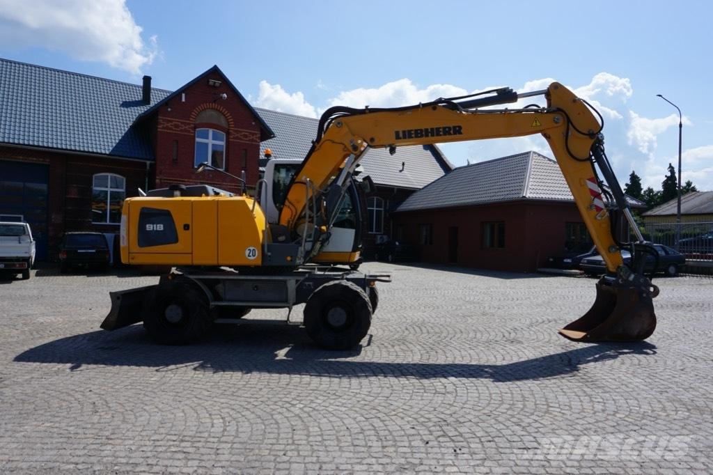 Liebherr A 918 Bageri na kotačima