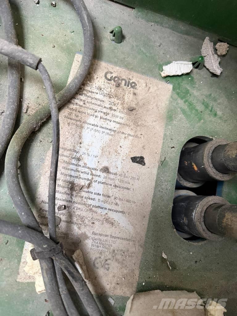 Genie GS 1932 Škaraste platforme