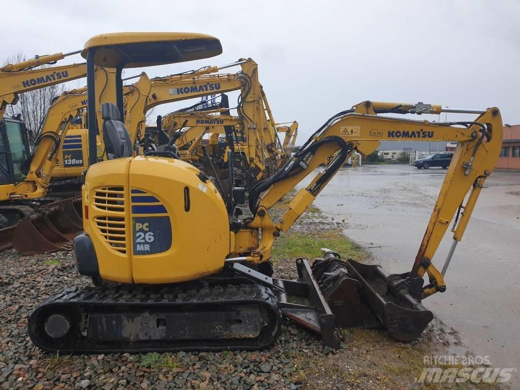 Komatsu PC26MR-3 Mini bageri <7t
