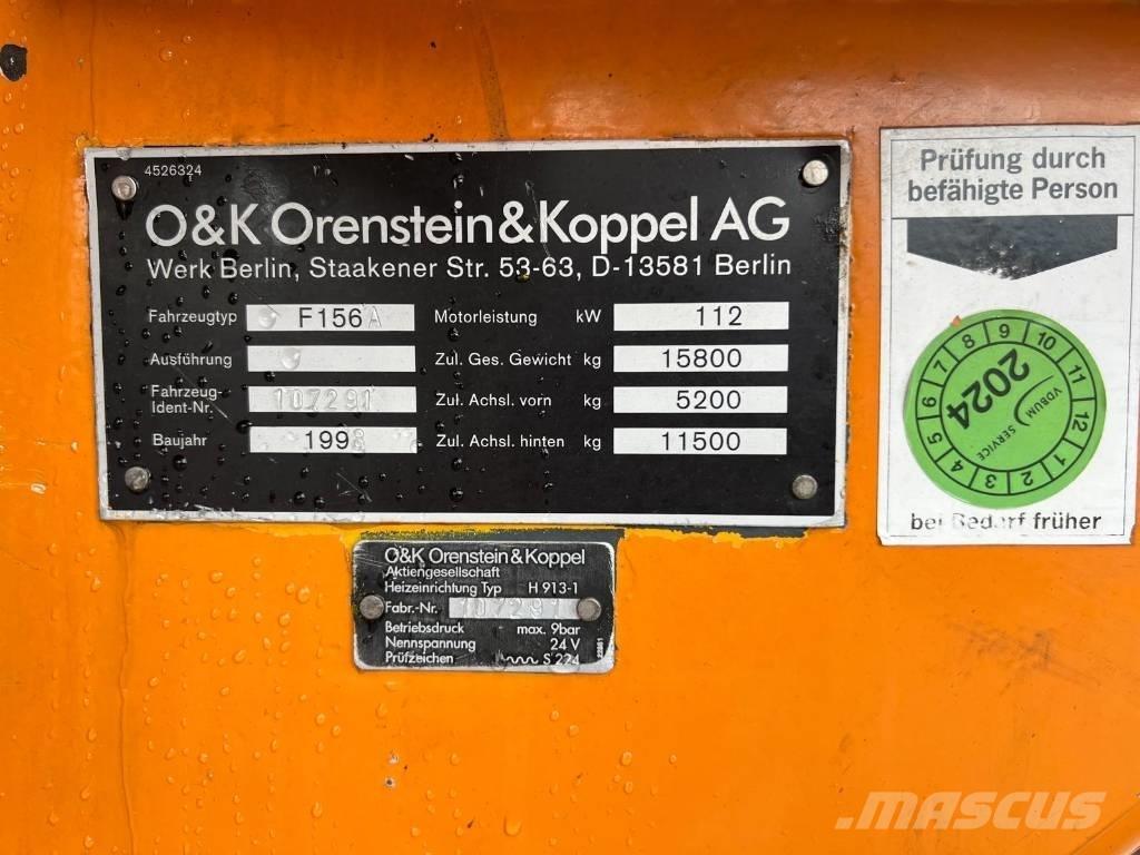 O&K F 156 A Grejderi
