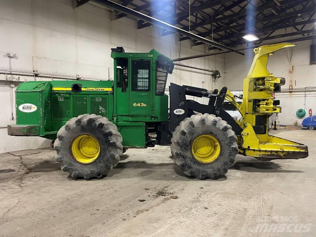 John Deere 643 K Strojevi za sječu stabala
