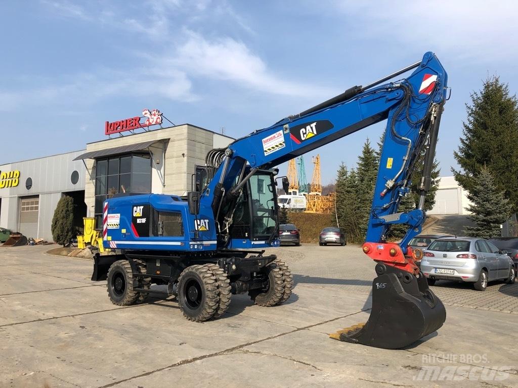 CAT M 318 F Bageri na kotačima
