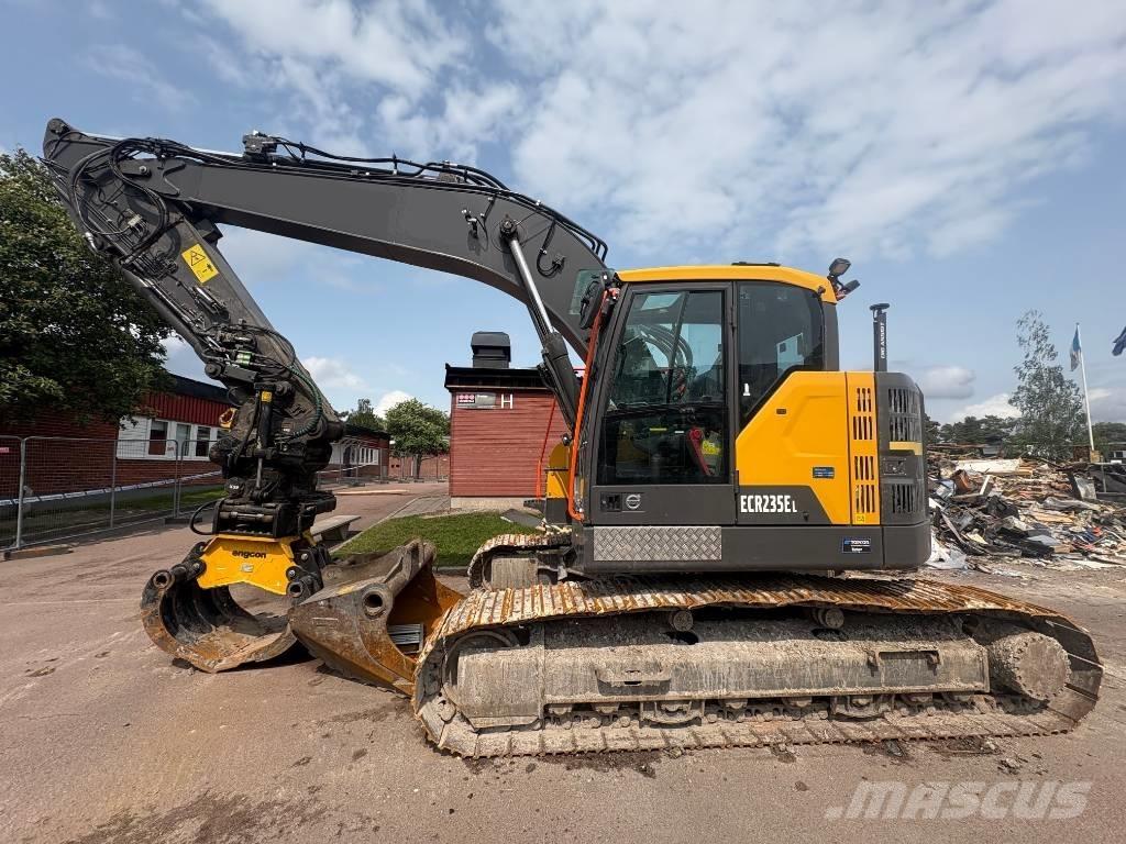 Volvo ECR 235 EL Bageri gusjeničari