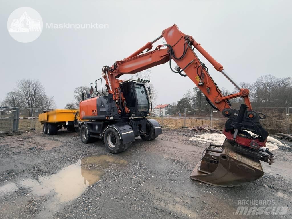 Hitachi ZX 170 W-5 B Bageri na kotačima