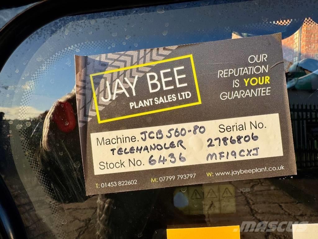 JCB 560-80 Teleskopski viličari