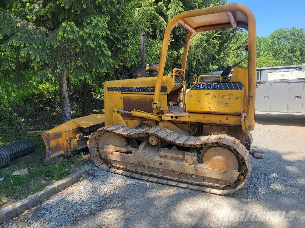 John Deere 450 D Bageri gusjeničari
