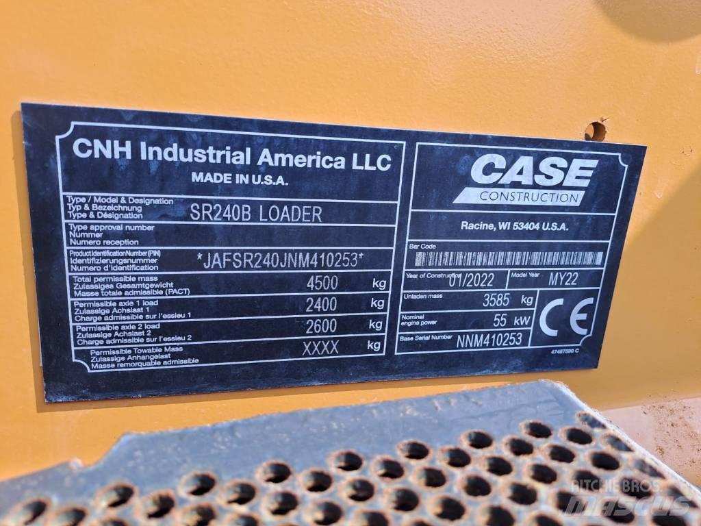 CASE SR 240 B Skid steer mini utovarivači