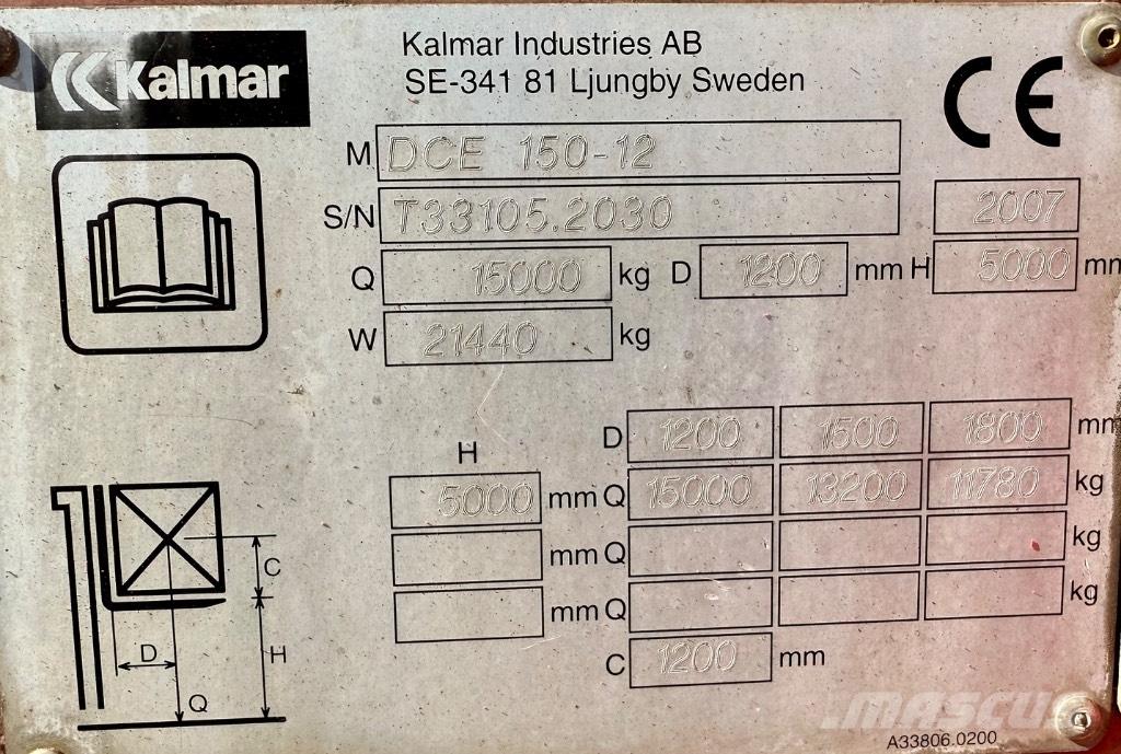 Kalmar DCE 150-12 Dizelski viličari