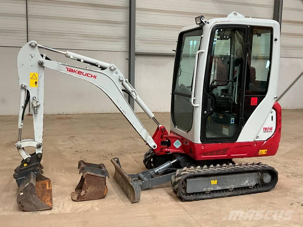 Takeuchi TB 216 Mini bageri <7t