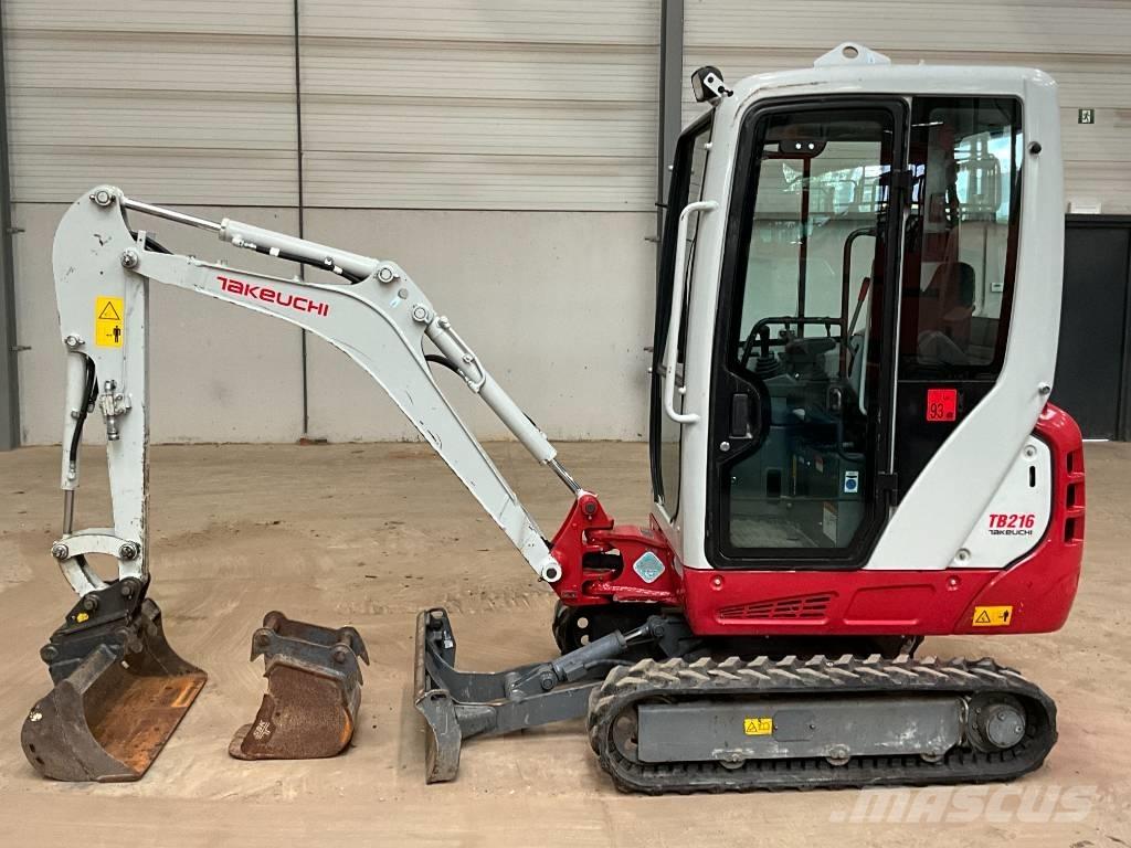 Takeuchi TB 216 Mini bageri <7t