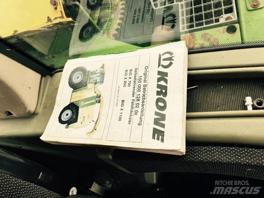 Krone Big X 850 Strojevi za krmu na vlastiti pogon