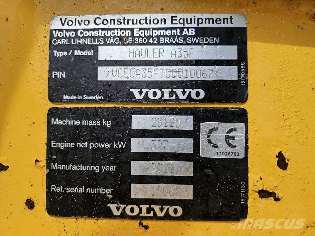 Volvo A 35 F Zglobni demperi