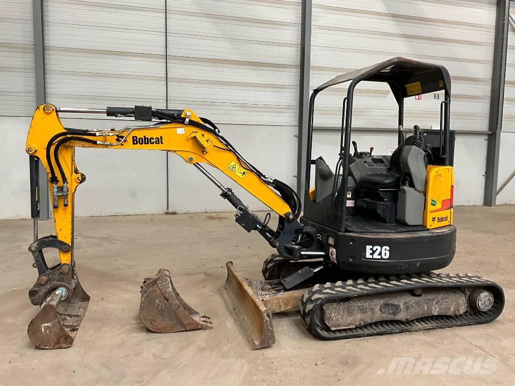 Bobcat E 26 EM Mini bageri <7t