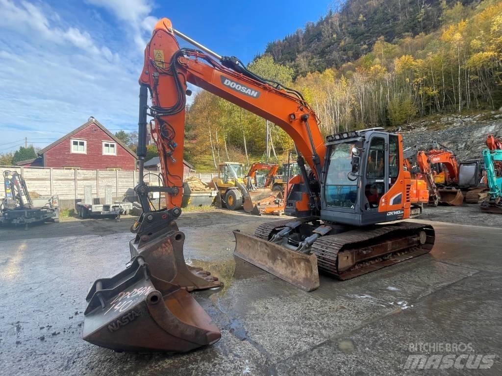 Doosan DX140LCR-5 Bageri gusjeničari