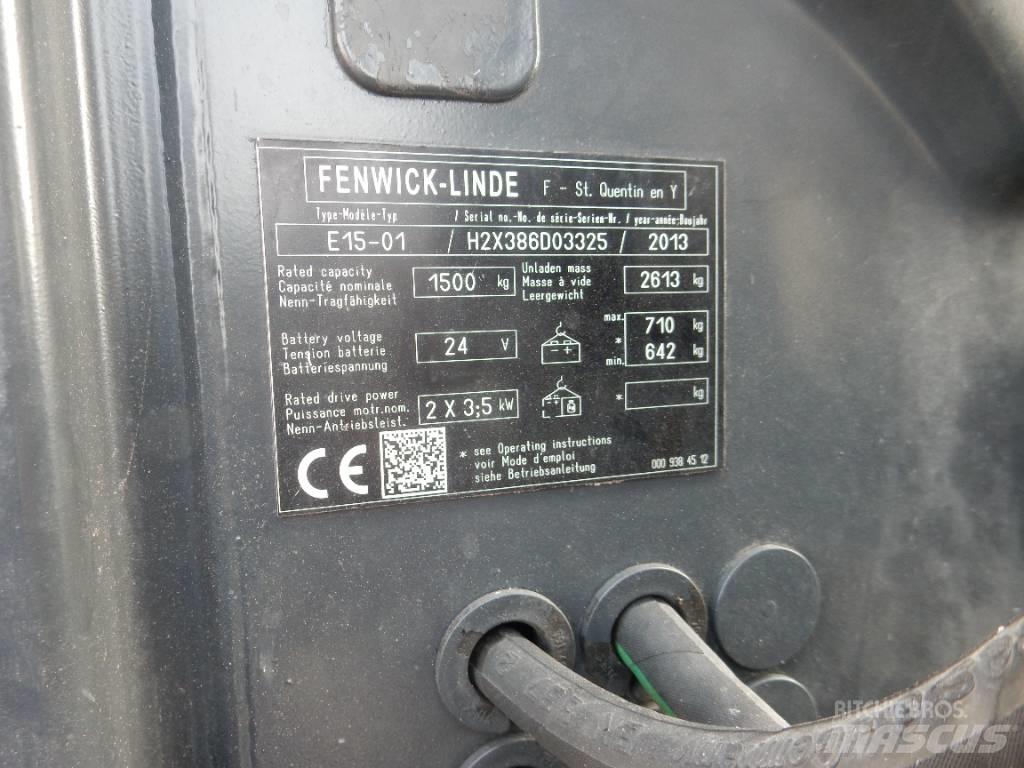 Linde E 15 Električni viličari