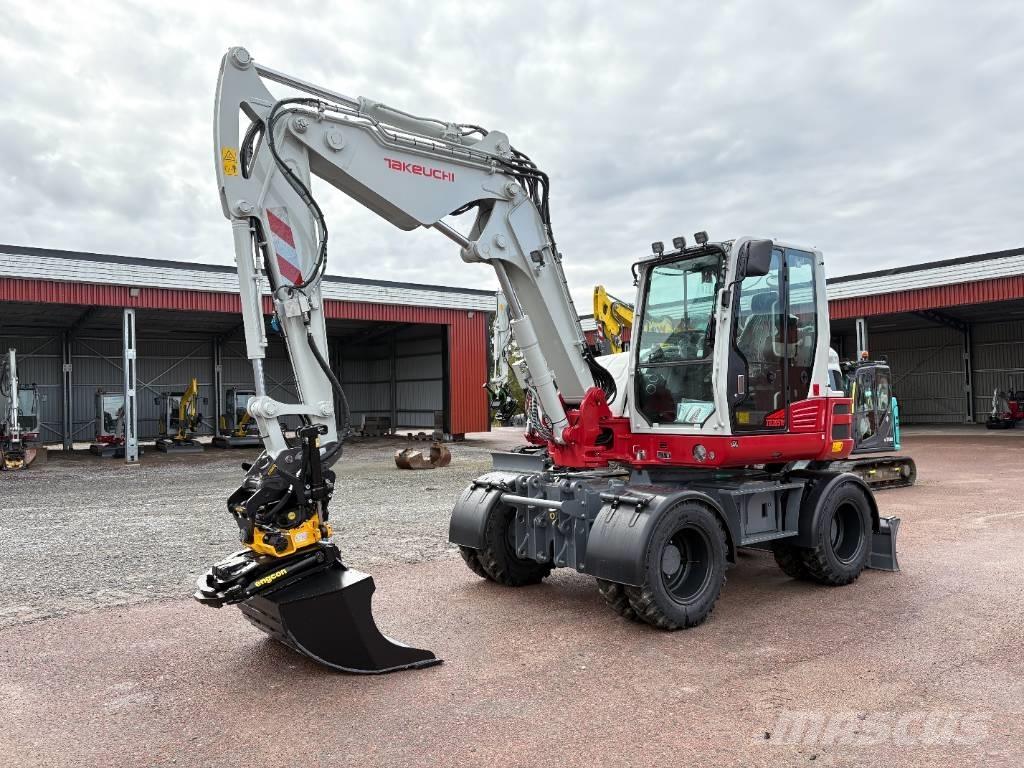 Takeuchi TB395W Bageri na kotačima