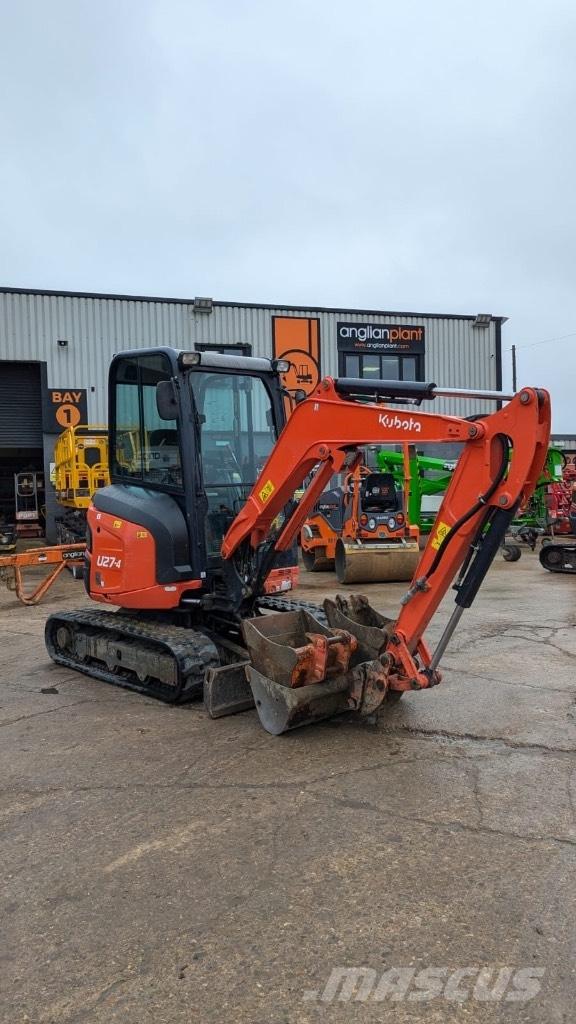 Kubota U 27-4 Mini bageri <7t