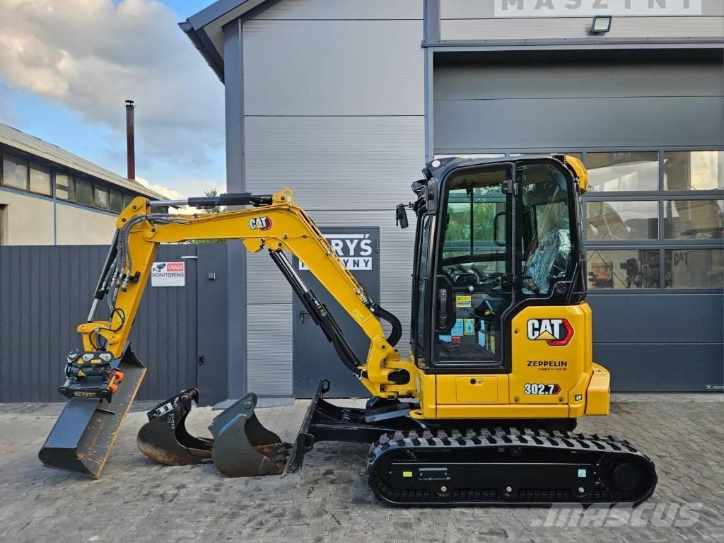 CAT 302.7 CR Mini bageri <7t