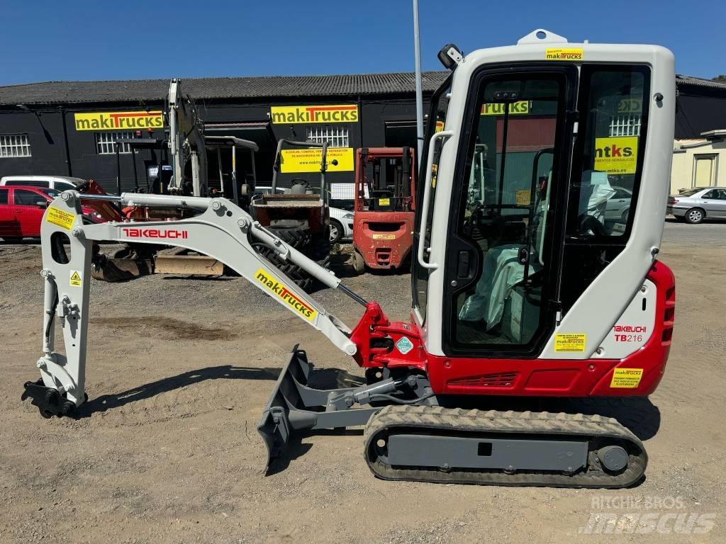 Takeuchi TB 216 Mini bageri <7t