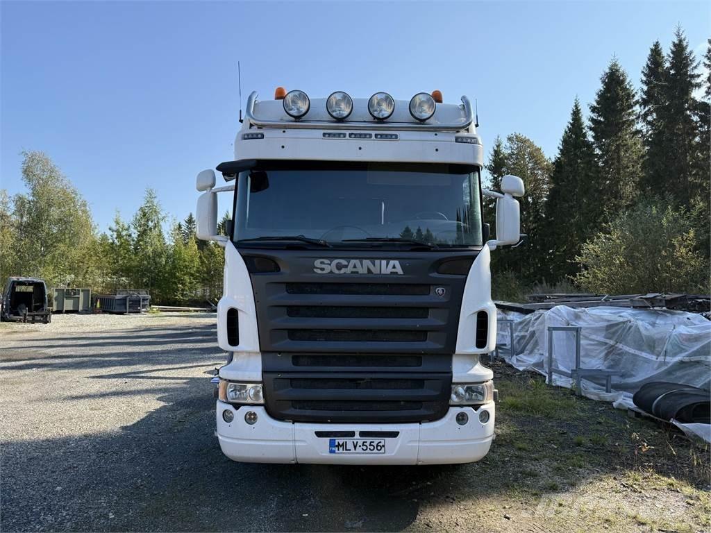 Scania R16 V8 8X4 Rol kiper kamioni s kukama za dizanje