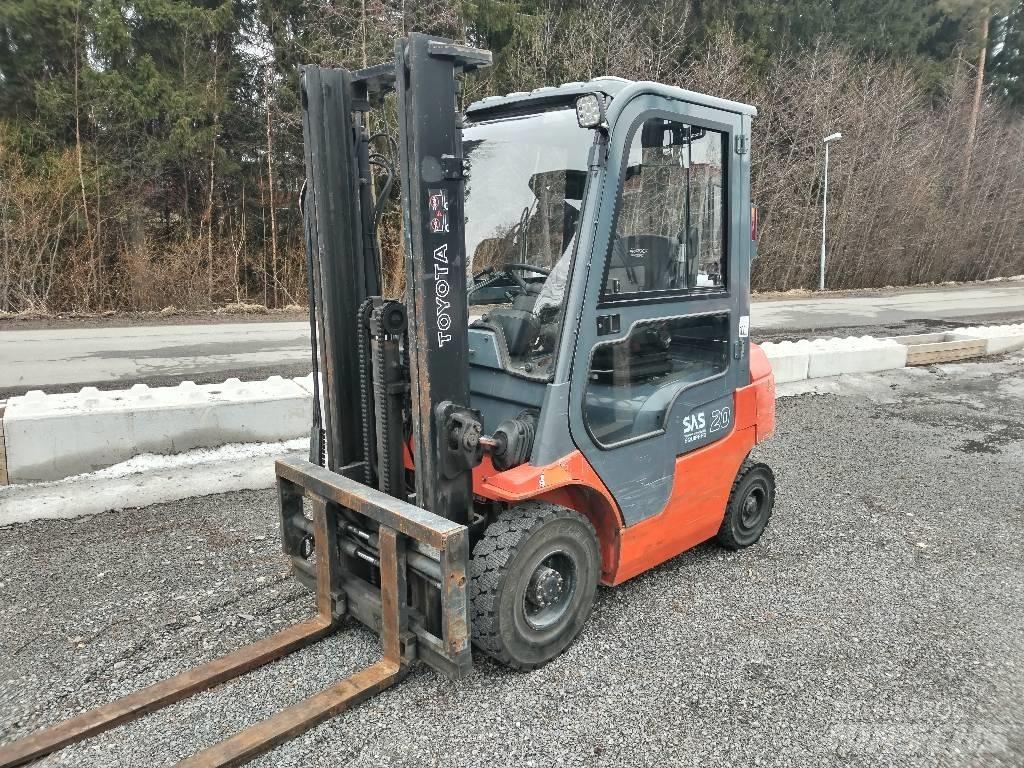 Toyota 7FGF20 Plinski viličari