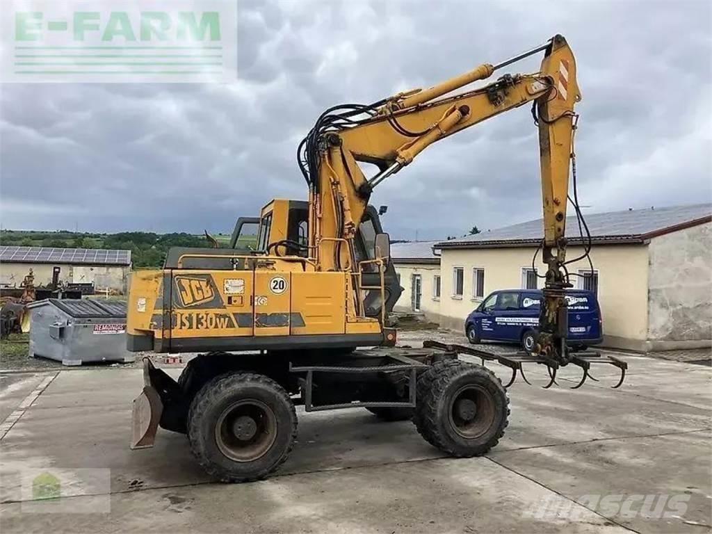 JCB js 130 w Bageri na kotačima