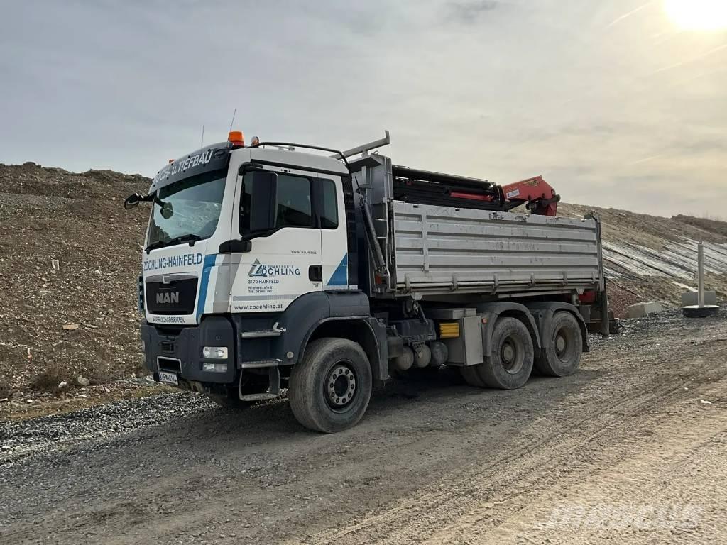 MAN TGS 33.480 BB Kiper kamioni
