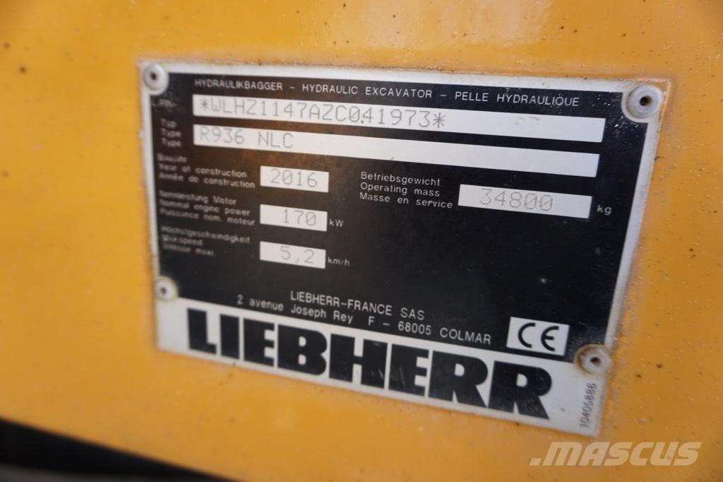 Liebherr R 936 N LC Bageri gusjeničari