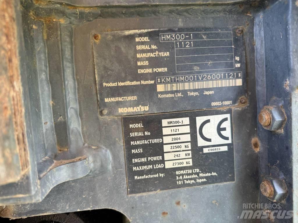 Komatsu HM300-1 Zglobni demperi