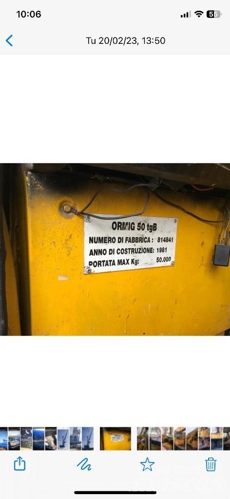 Ormig 50 ton Drugi kranovi