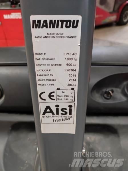 Manitou EP18 Samopogonski ručni viličari