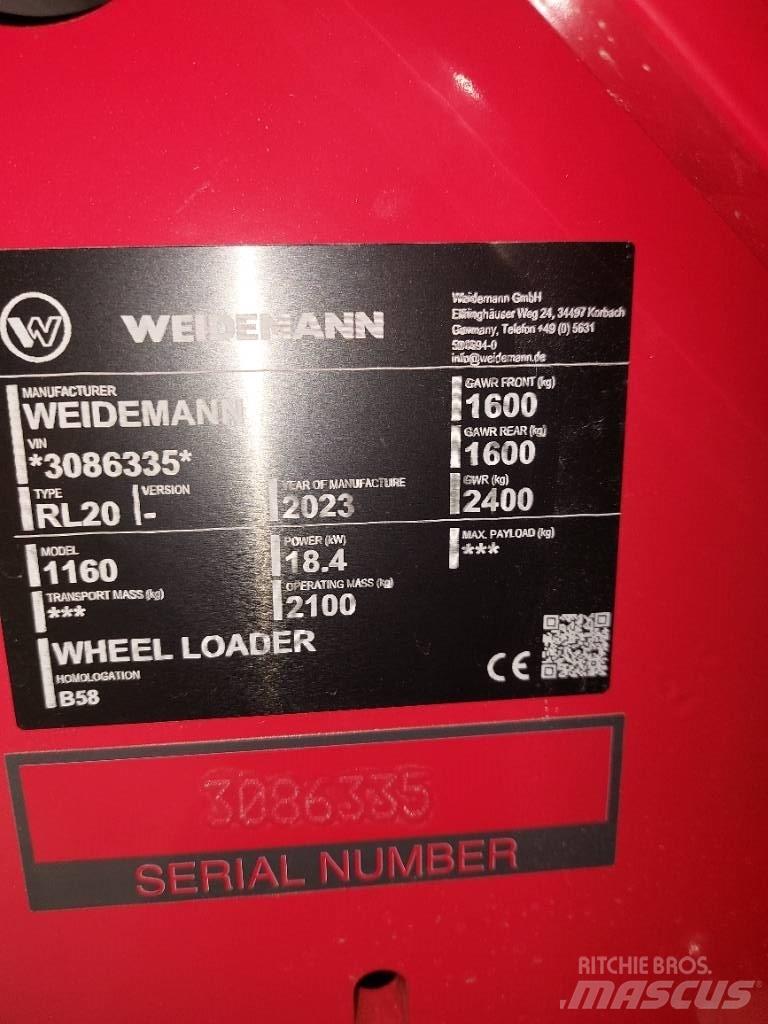 Weidemann 1160 Višenamjenski utovarivači