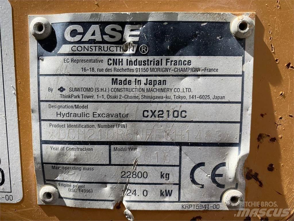 CASE CX210 Bageri gusjeničari