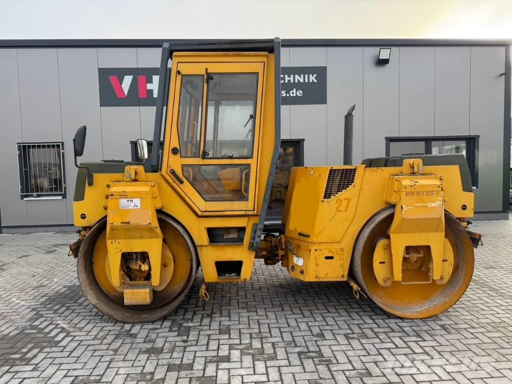Bomag BW 151 AD-2 Valjci sa dvojnim bubnjem