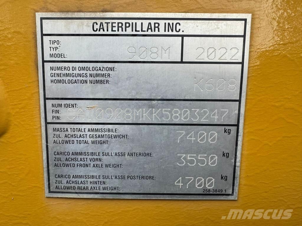 CAT 908M Utovarivači na kotačima