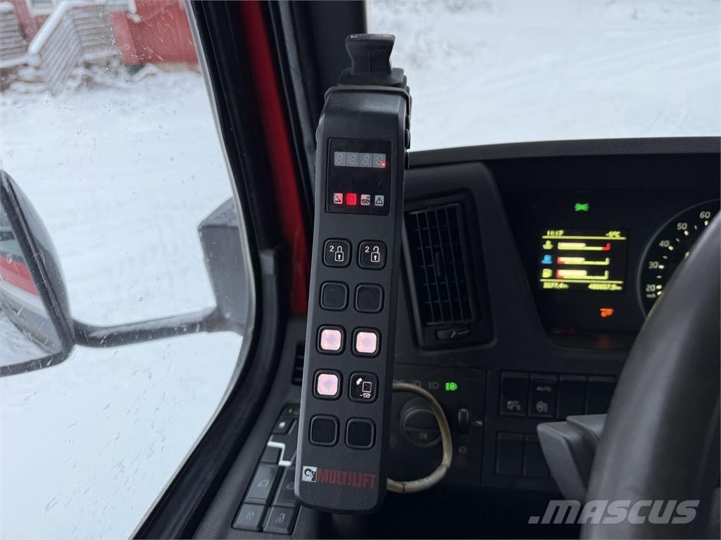 Volvo FMX500 Rol kiper kamioni s kukama za dizanje