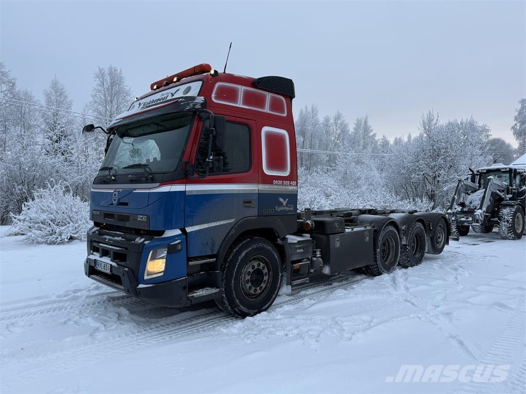 Volvo FMX500 Rol kiper kamioni s kukama za dizanje