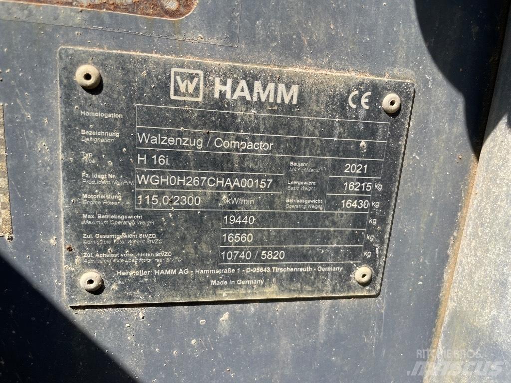 Hamm H 16 i Kompaktori zemlje