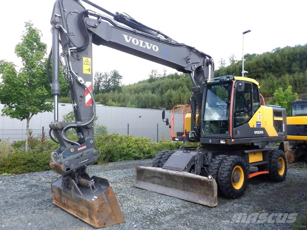 Volvo EW 220 E Bageri na kotačima