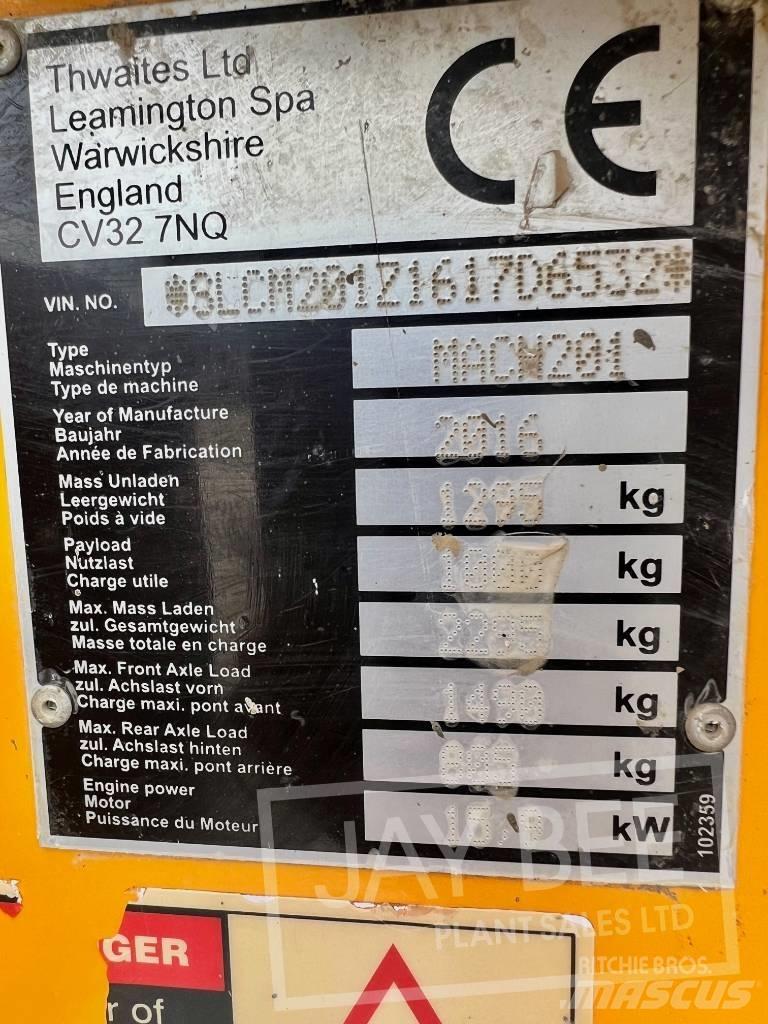 Thwaites 1 ton Demperi za gradilišta