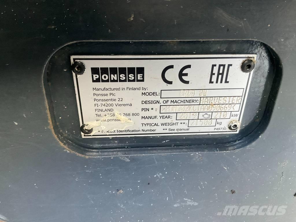 Ponsse ERGO 8W Harversteri