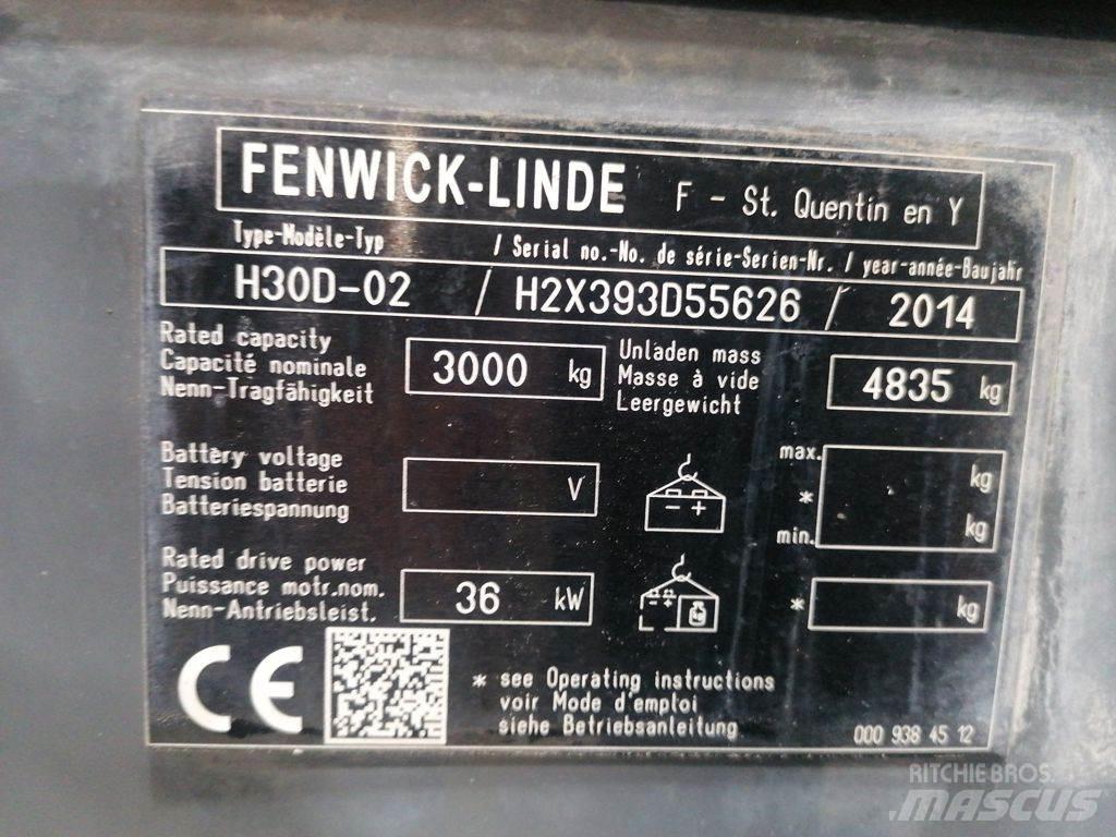 Linde H30D-02 Dizelski viličari
