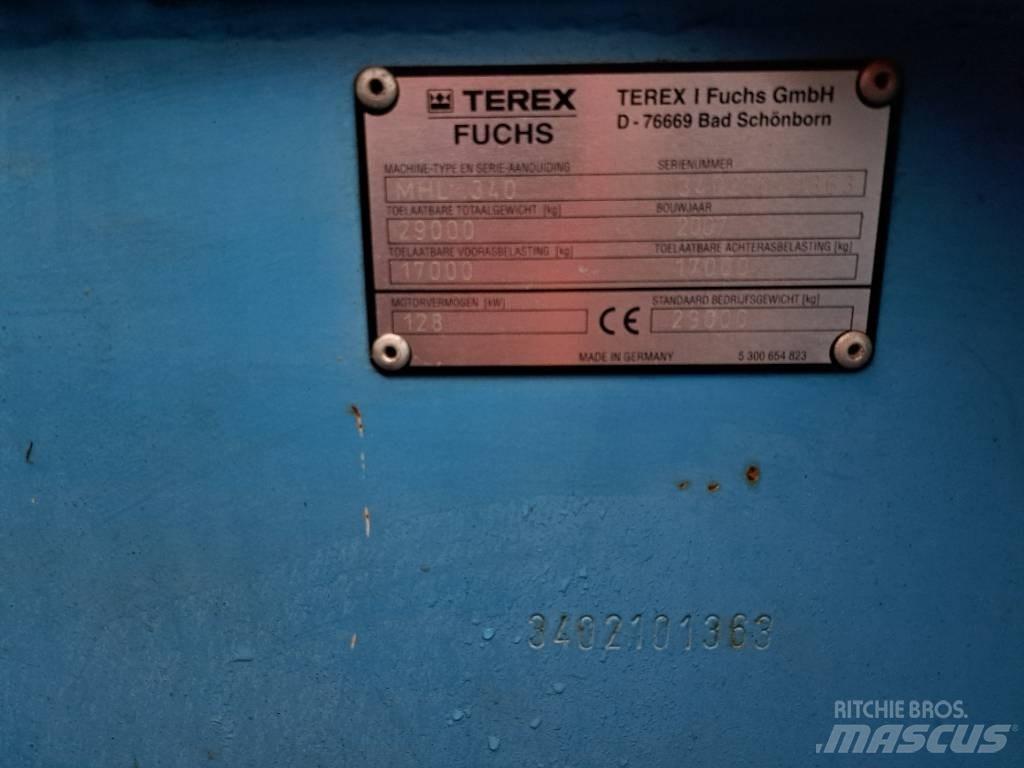 Fuchs MHL340D Bageri za manipuliranje materijalom / otpadom