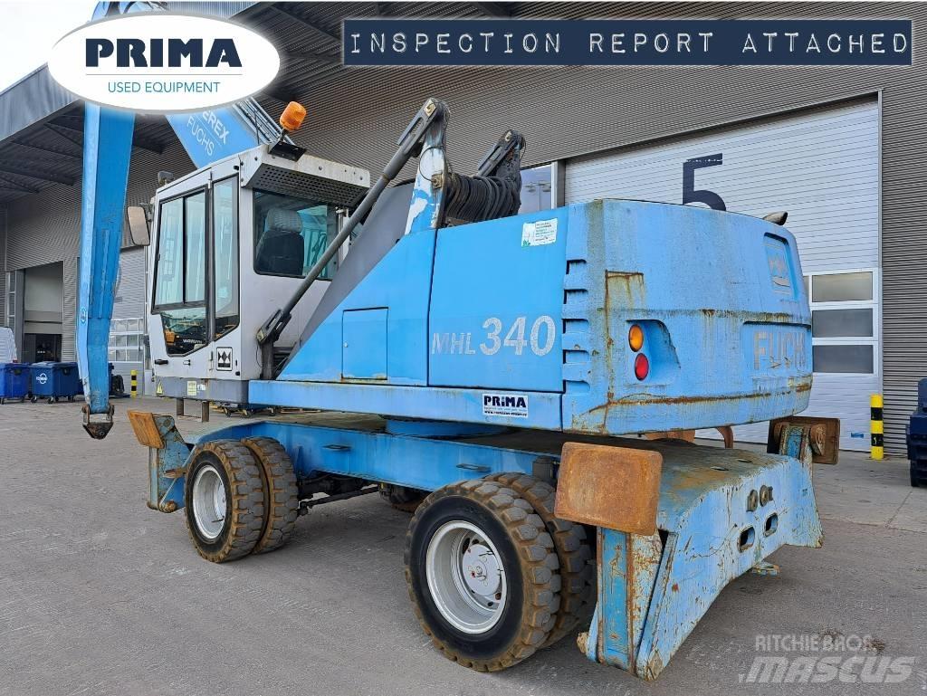 Fuchs MHL340D Bageri za manipuliranje materijalom / otpadom