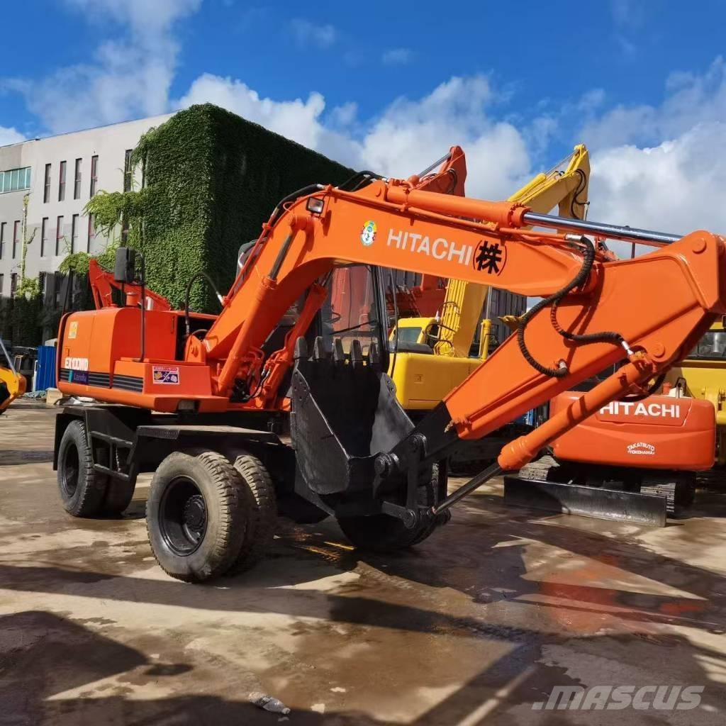 Hitachi EX 100 W D Bageri na kotačima